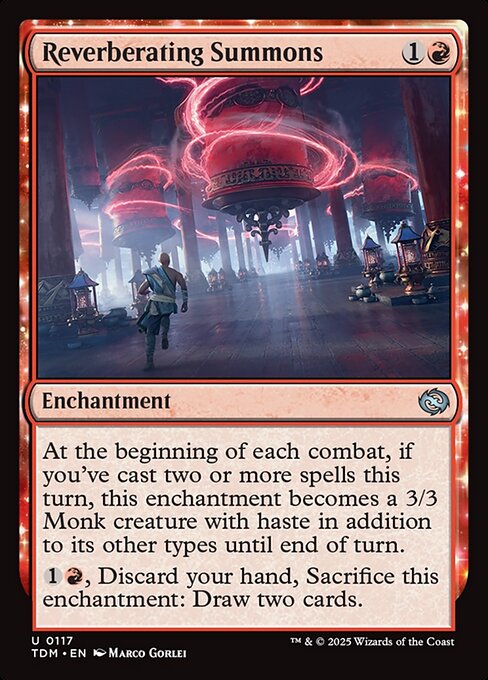 Reverberating Summons