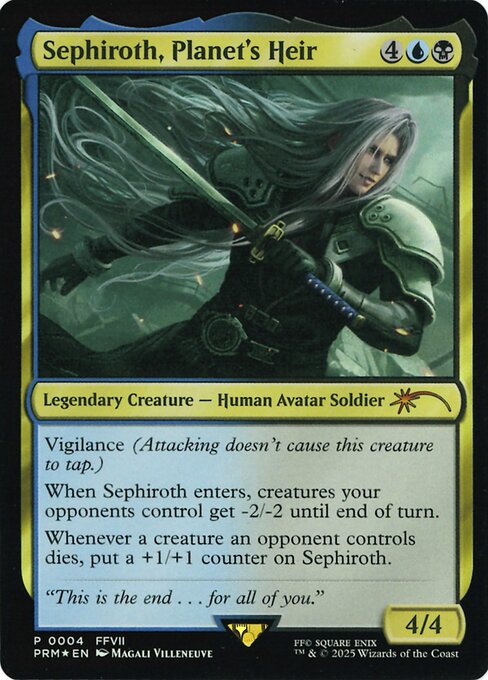 Sephiroth, Planet's Heir