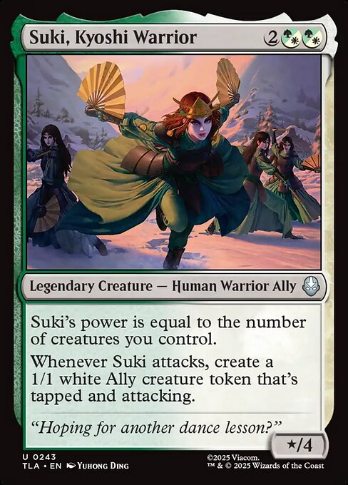 Suki, Kyoshi Warrior