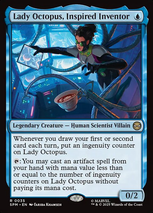 Lady Octopus, Inspired Inventor