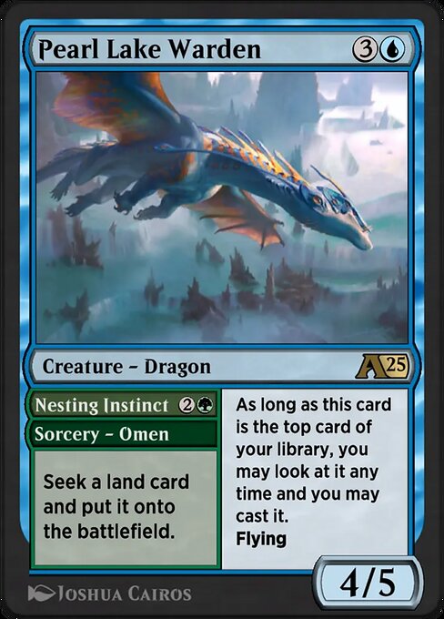 Pearl Lake Warden // Nesting Instinct