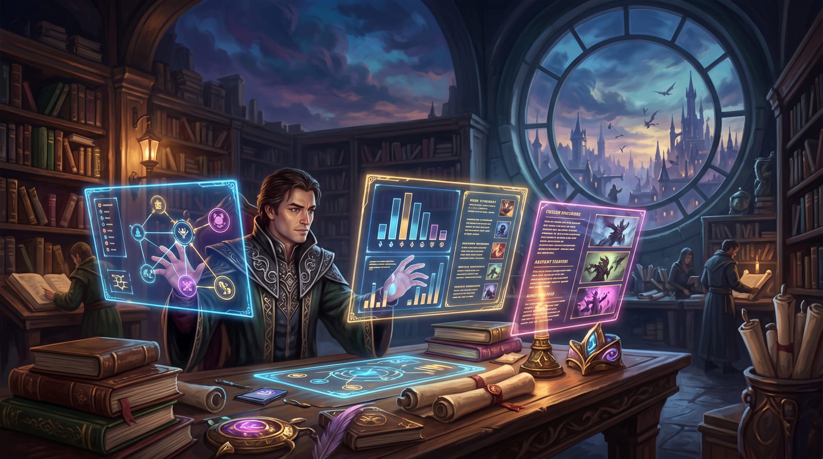 Fantasy illustration for Archidekt Alternatives: 7 MTG Deckbuilders to Try in 2026