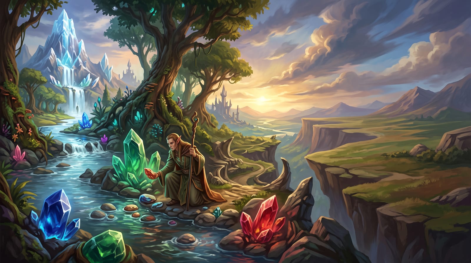 Fantasy illustration for MTG Land Count: How Many Lands Your Deck Really Needs