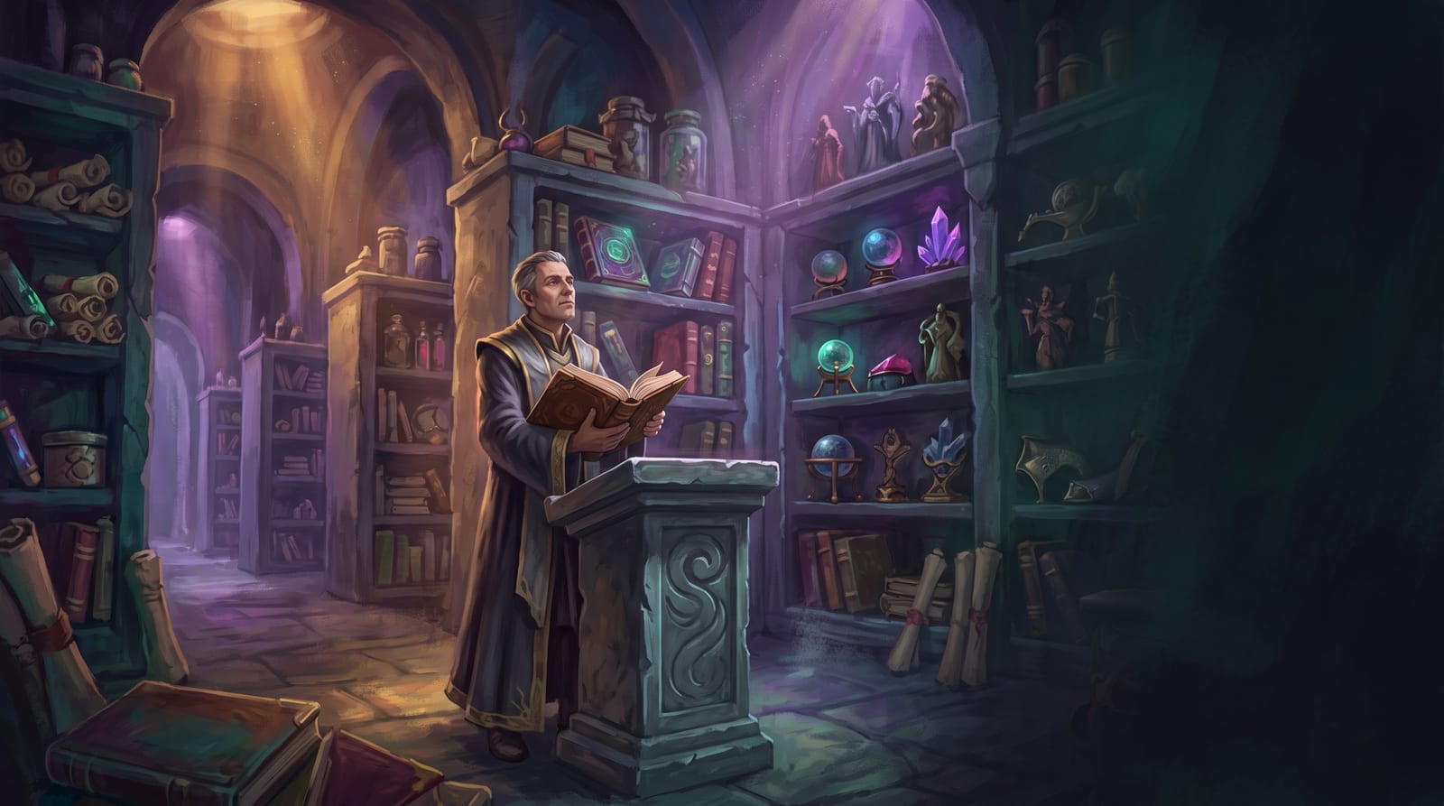 Fantasy illustration for MTG Reserved List Explained: Rules, History, and Cards