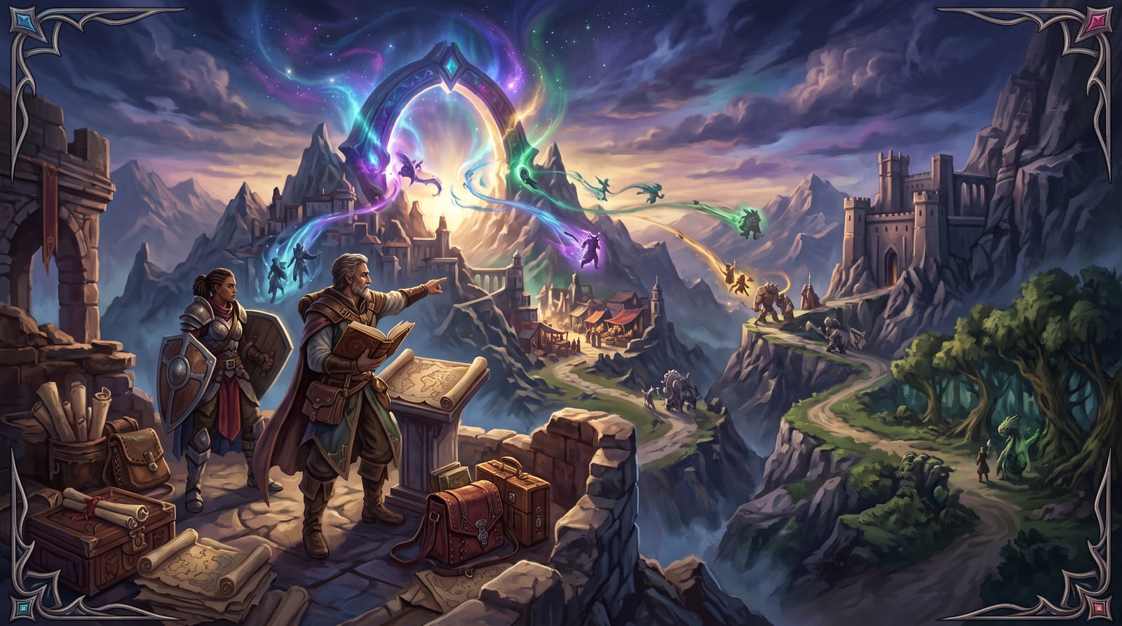 Fantasy illustration for MTG Set Releases 2026: Types, Schedule and Commander Decks