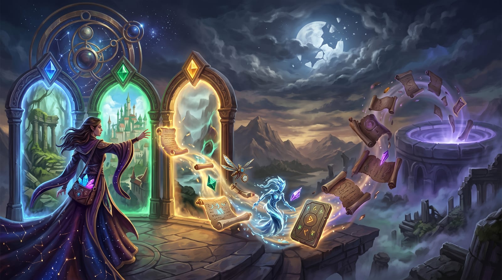 Fantasy illustration for Standard Rotation in MTG: How the New 3-Year Rules Work