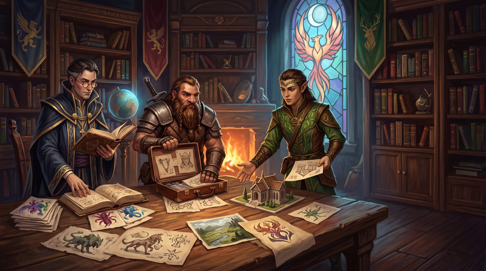 Fantasy illustration for The Best MTG Deck Builders for Every Kind of Player